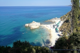 Xigia Pelagaki sulfur beach villa Leia